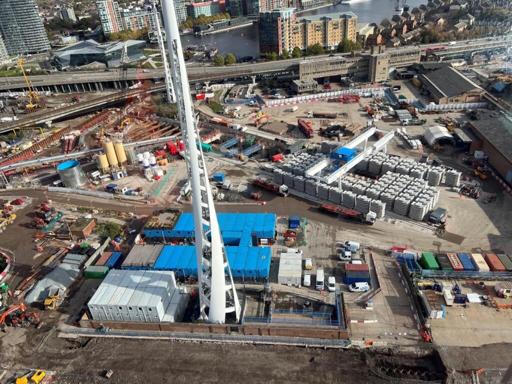 Silvertown Crossing Tunnel: WJ Dewatering Success in London 1 | Construction site | Silvertown Crossing Tunnel | Dewatering